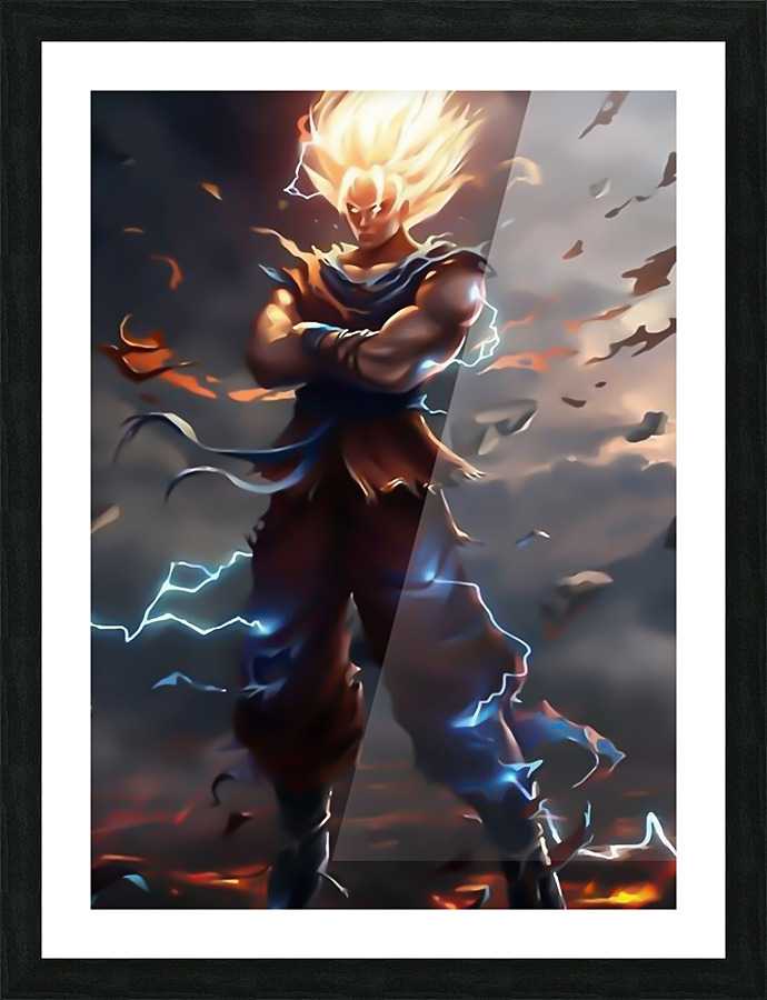Dragon Ball Picture Frame print