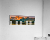 Sunrise at Alpe di Siusi  Acrylic Print