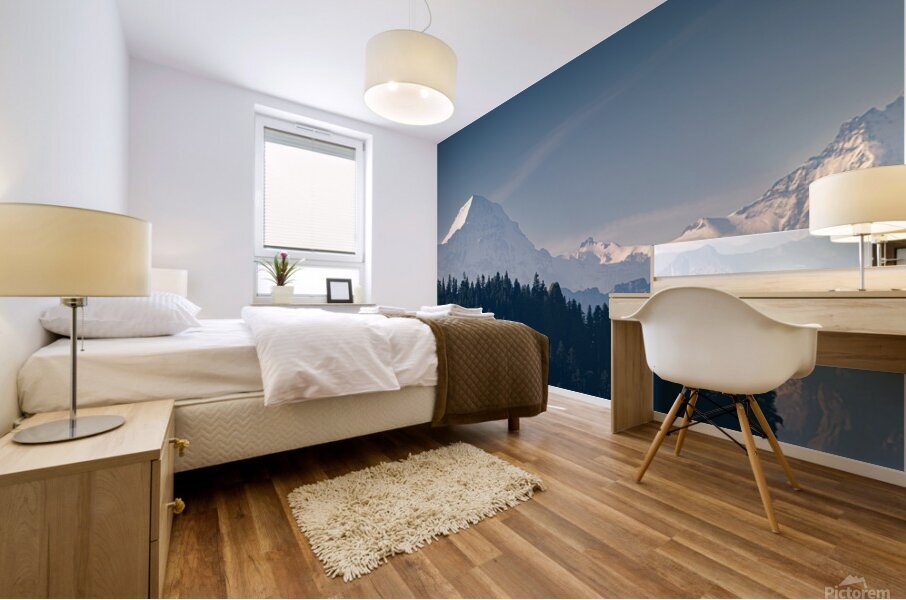 Swiss Alps Mural print