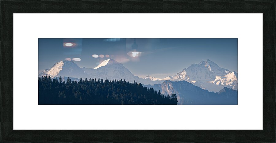 Swiss Alps Picture Frame print