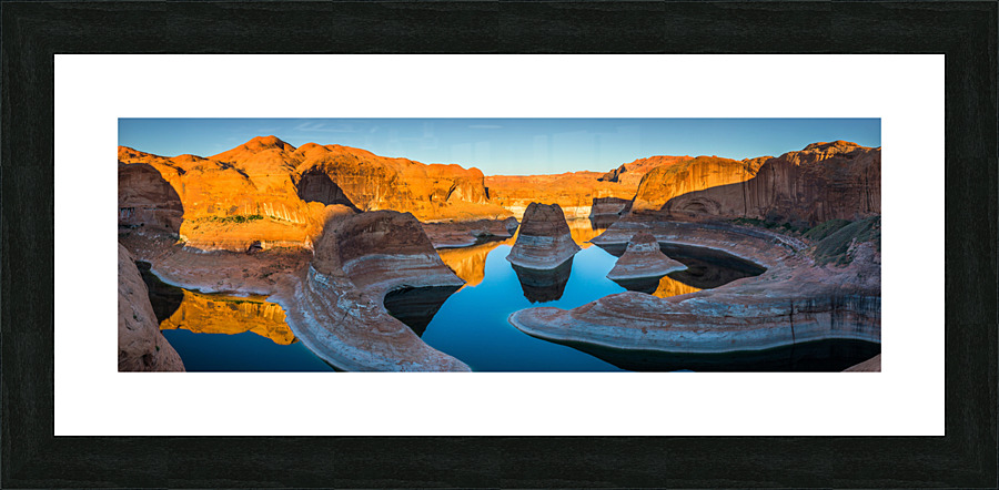 Reflection Canyon Picture Frame print
