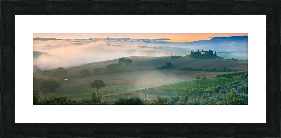 Sunrise at Belvedere Picture Frame print