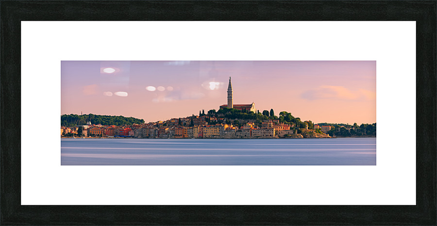 Evening view on Rovinj Picture Frame print