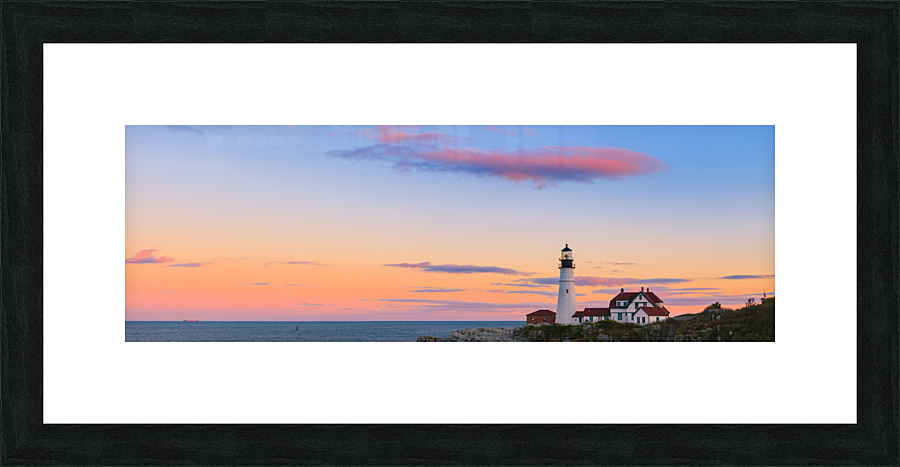 Portland Head Light Picture Frame print