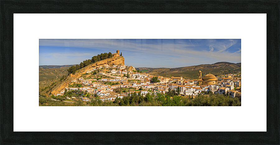 Panorama from Montefrio Picture Frame print