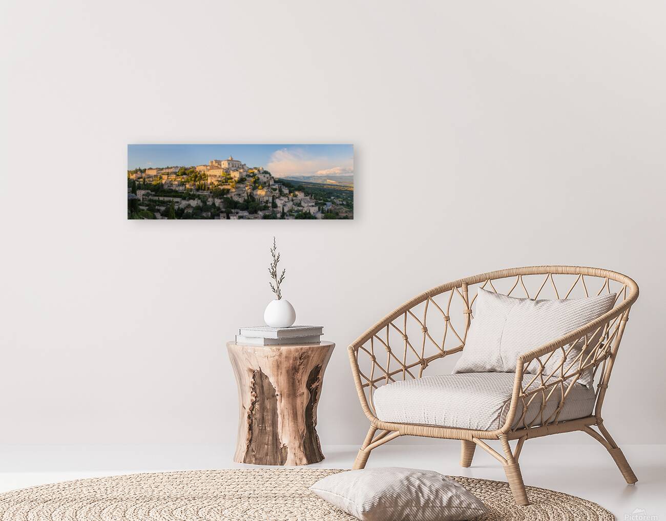 Evening in Gordes Reproduction