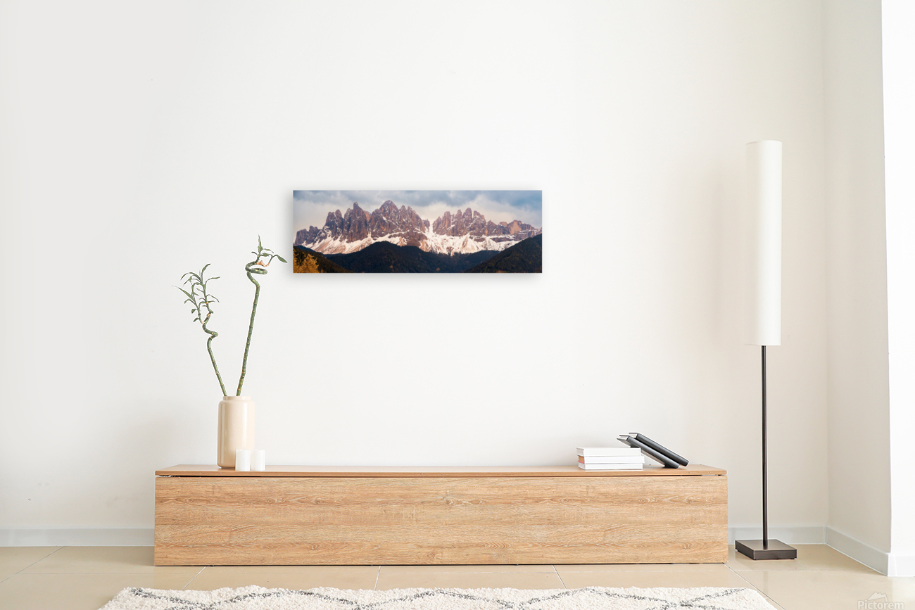 The Puez-Oldle mountain range Reproduction