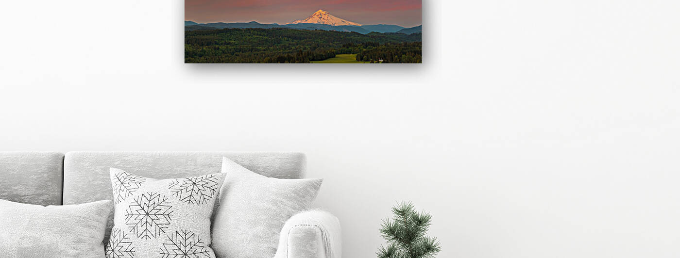 Sunrise view on Mount Hood by Henk Meijer Photography