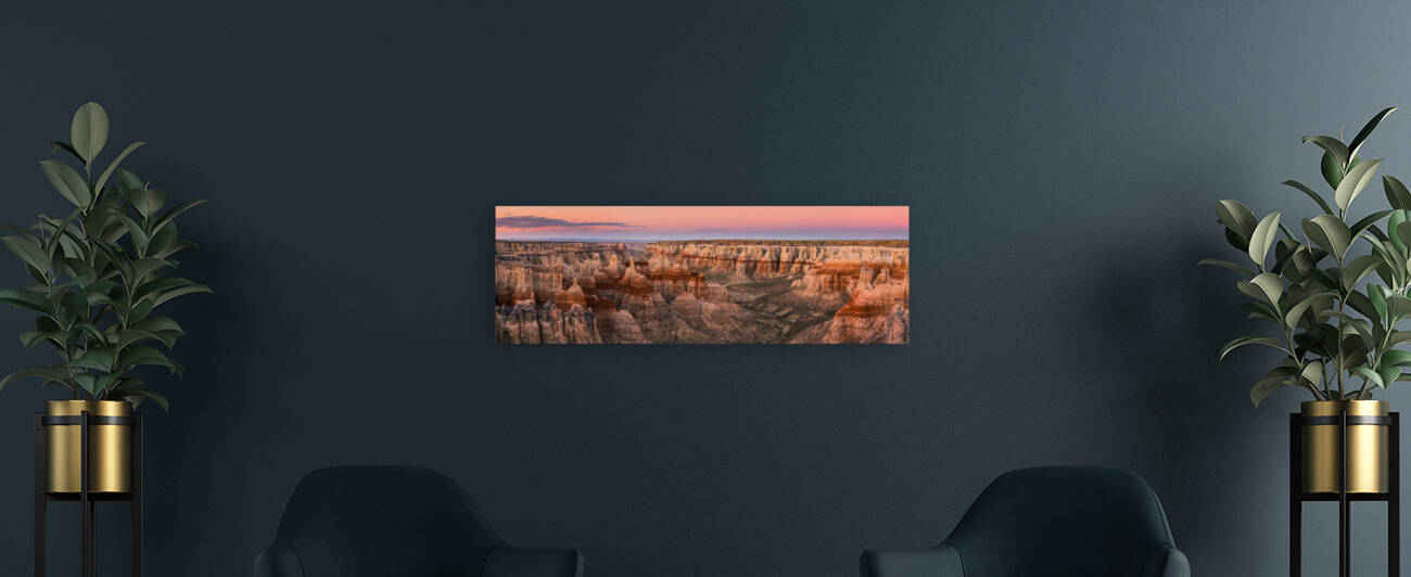 Sunset at Coal Mine Canyon by Henk Meijer Photography