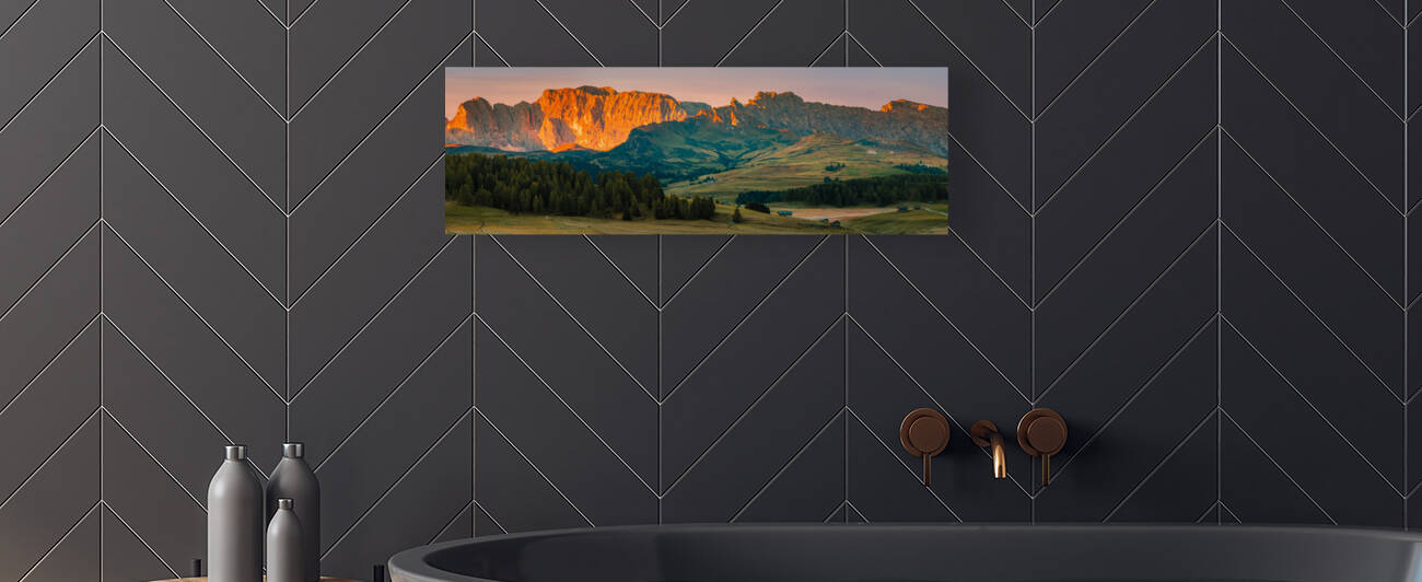 Sunrise at Alpe di Siusi  by Henk Meijer Photography