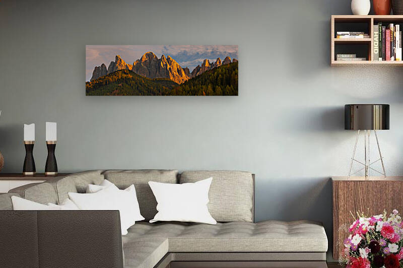 Sunset in the Dolomites by Henk Meijer Photography