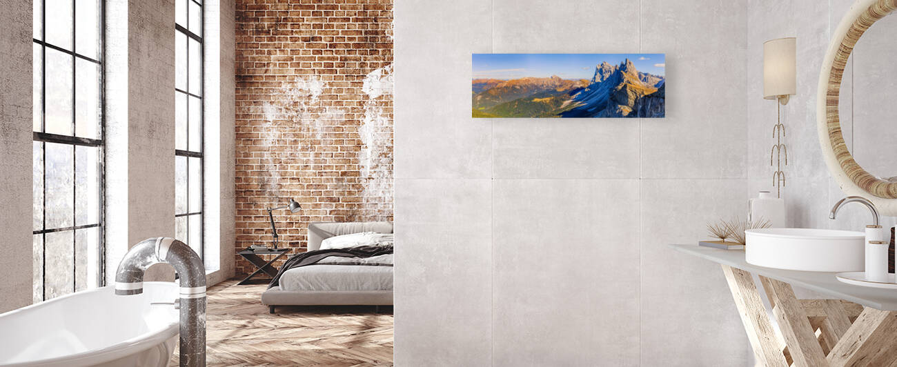 Autumn view on Seceda by Henk Meijer Photography