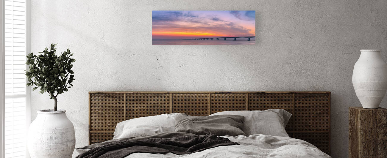 Sunrise at the Zeeland Bridge by Henk Meijer Photography