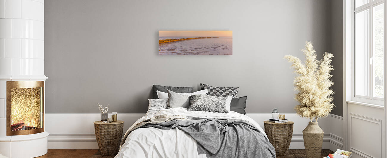 Sunrise over the Wadden Sea by Henk Meijer Photography