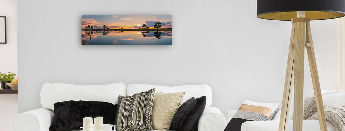 Sunset at Dwingelderveld by Henk Meijer Photography