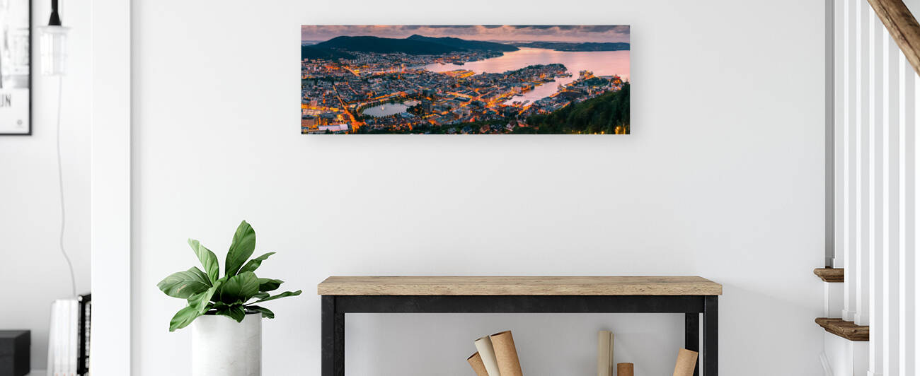 View over Bergen by Henk Meijer Photography