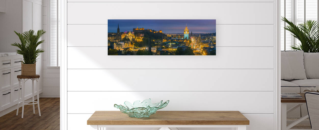 View over Edinburgh by Henk Meijer Photography
