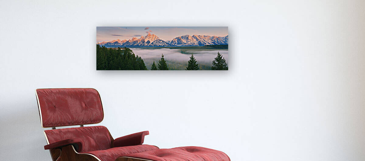 Sunrise at the Snake River Overlook Grand Teton N.P by Henk Meijer Photography