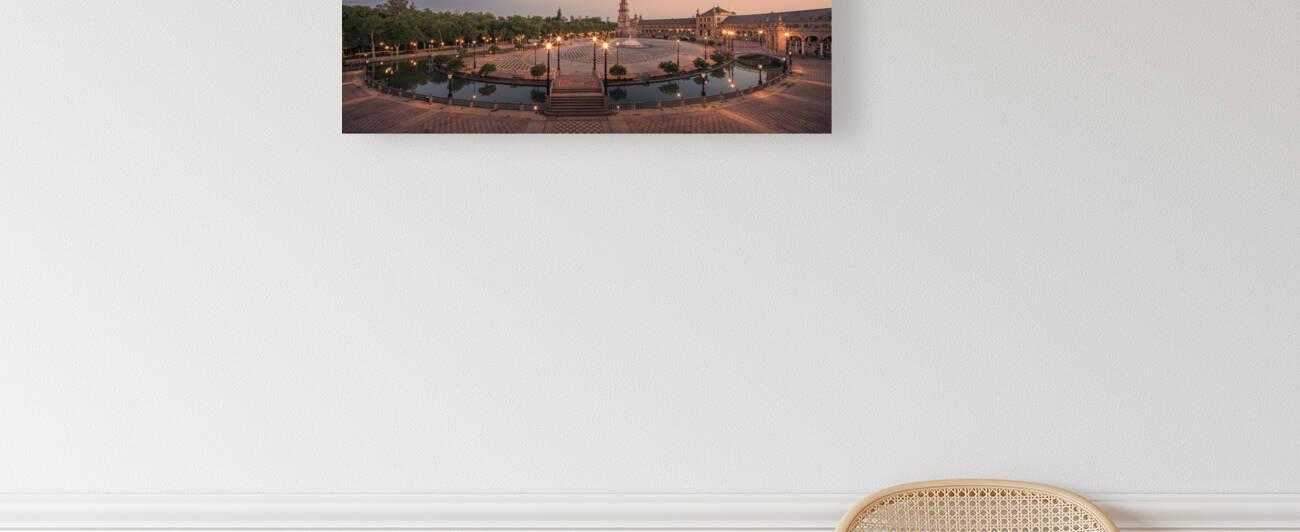 Sunrise at Plaza de Espana Sevilla by Henk Meijer Photography