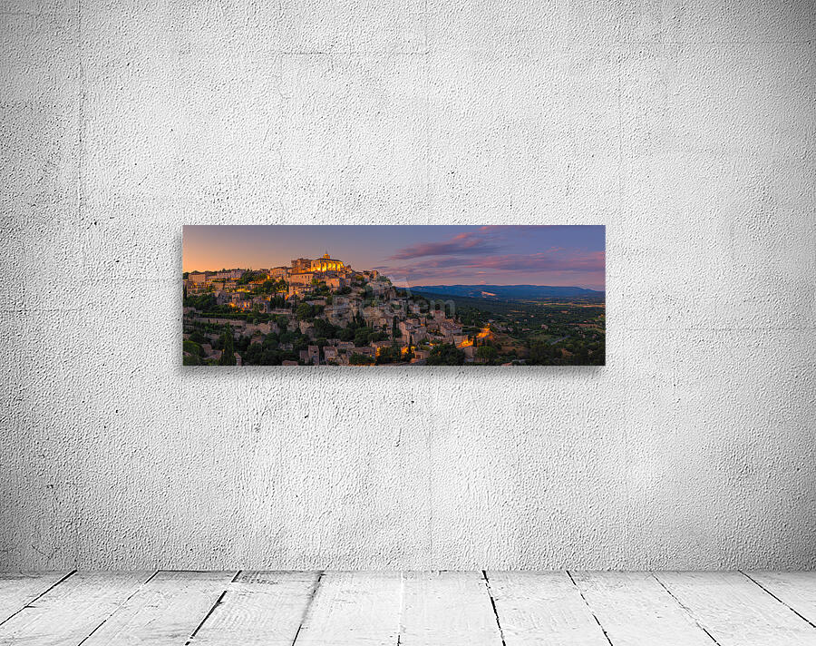 Sunset in Gordes Wall Preview