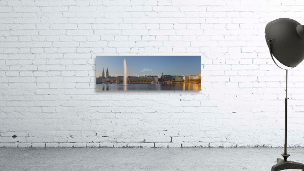 Hamburg Skyline Wall Preview