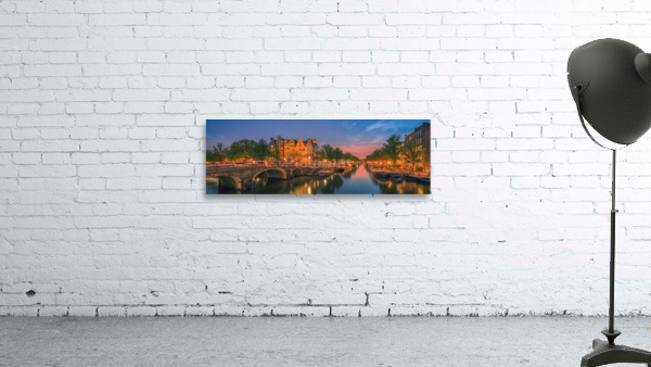 Amsterdam by Night Wall Preview