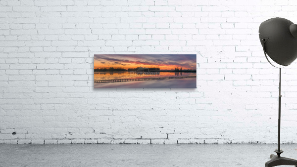 Sunset at Woudbloem Wall Preview