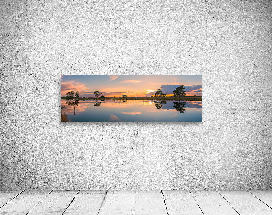 Sunset at Dwingelderveld Wall Preview