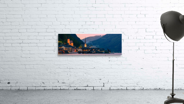 Sunset in Hallstatt Wall Preview