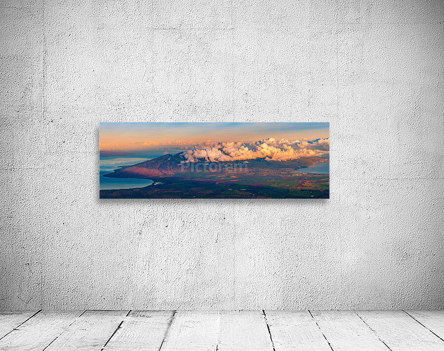 View over Maui Hawaii Wall Preview