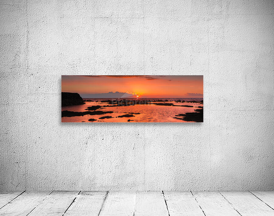 Sunset on Hawaii Wall Preview