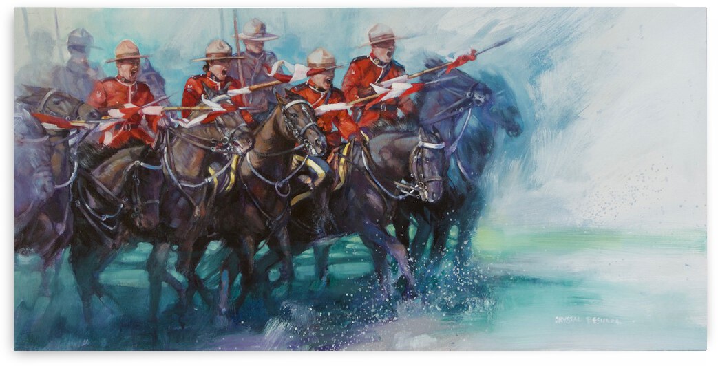 The Charge by Crystal Beshara Fine Artist