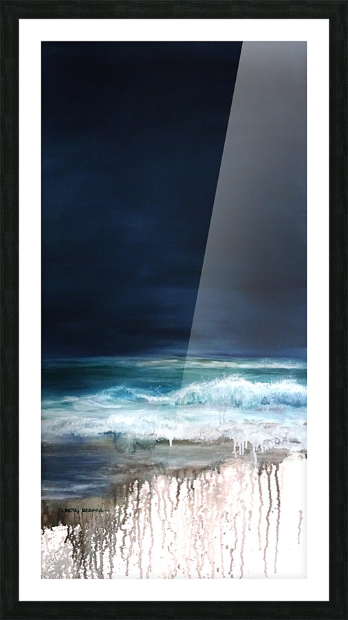Collapse Picture Frame print