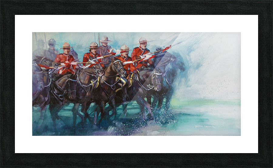 The Charge Picture Frame print