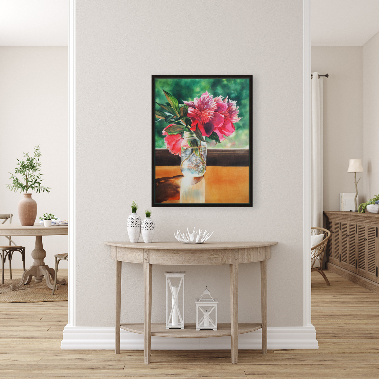 Peonies for Dad Reproduction