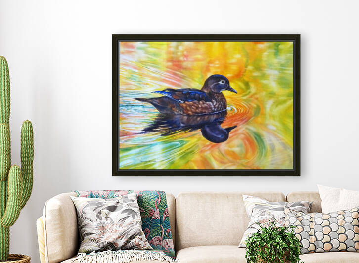 Colourful Masquerade by Crystal Beshara Fine Artist