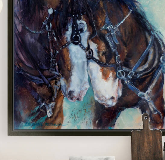 Lean on Me by Crystal Beshara Fine Artist