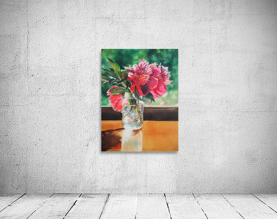 Peonies for Dad Wall Preview