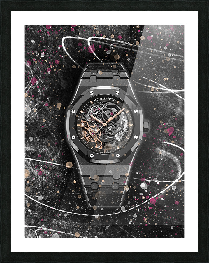 AP Openwork Black Picture Frame Printing