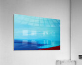 Teal Blue Sky Acrylic Print