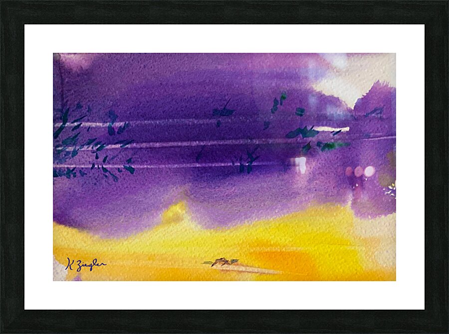 Windblown Picture Frame print