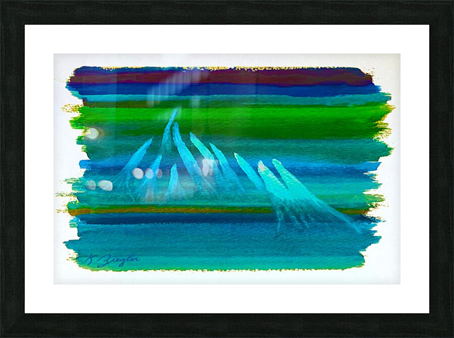 Mountains Picture Frame print