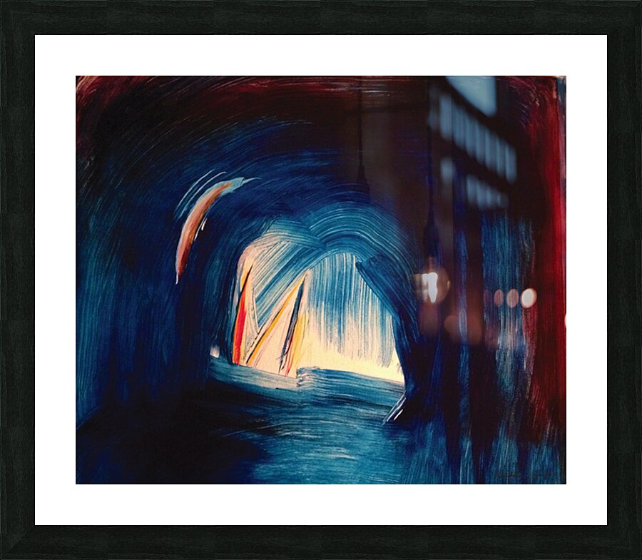 Sea Cave Picture Frame print