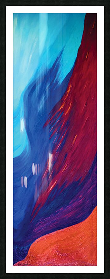 Rising Picture Frame print