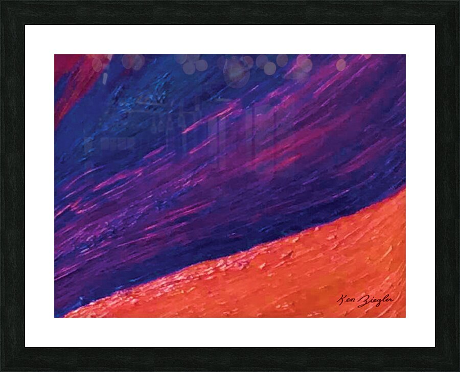 Winter Solstice Picture Frame print