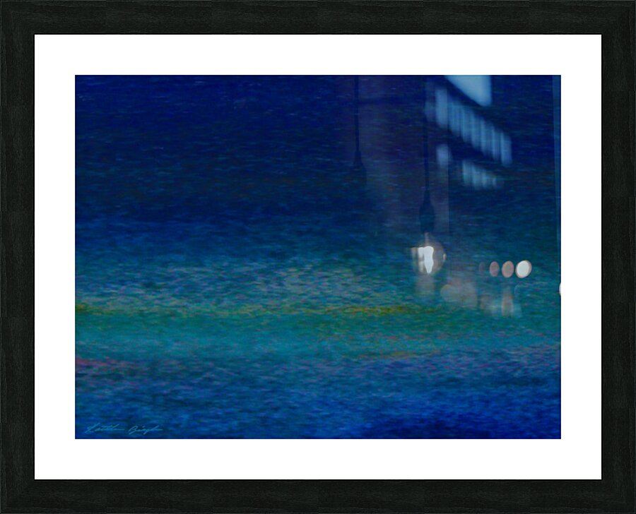 Saltwater Haze Picture Frame print