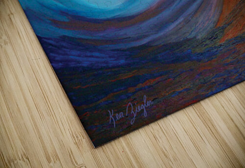 Red Blues Teal Tide Gallery puzzle