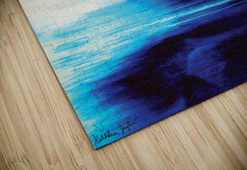 Cobalt Blue Teal Tide Gallery puzzle