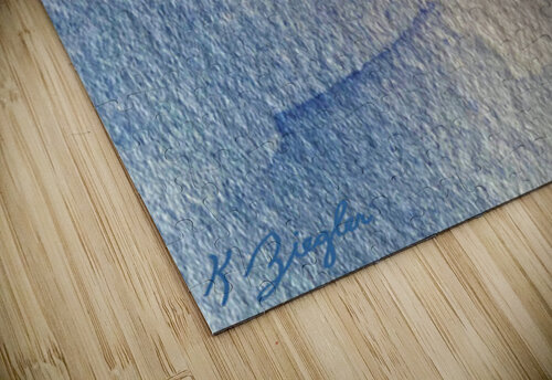 Leaf Teal Tide Gallery puzzle