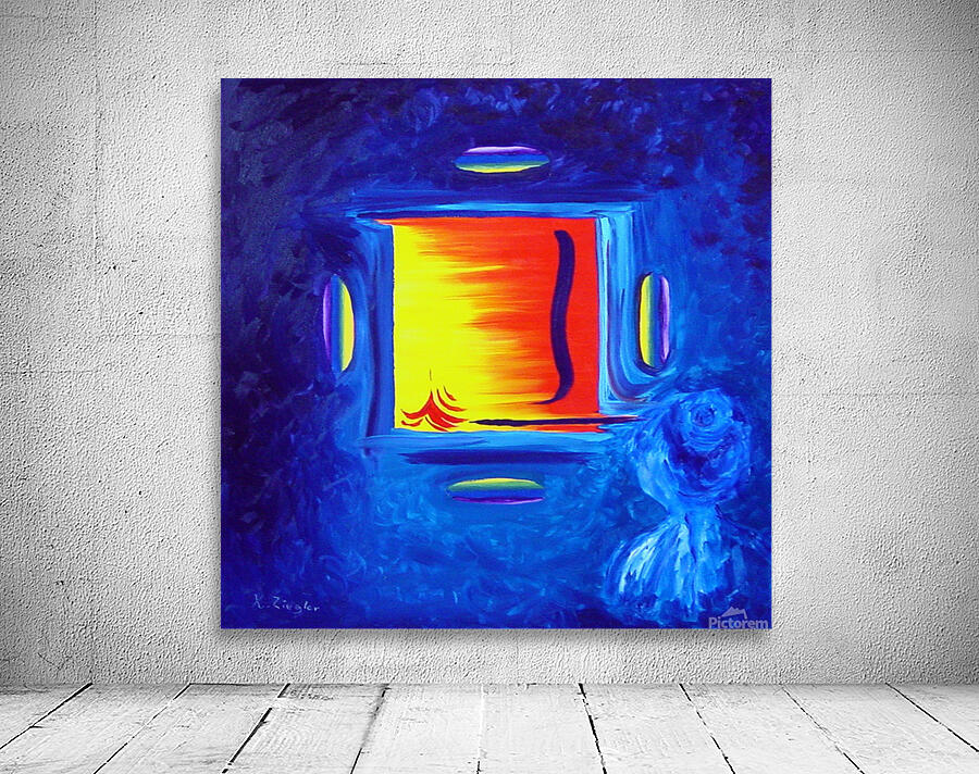 Reflection Blue Wall Preview